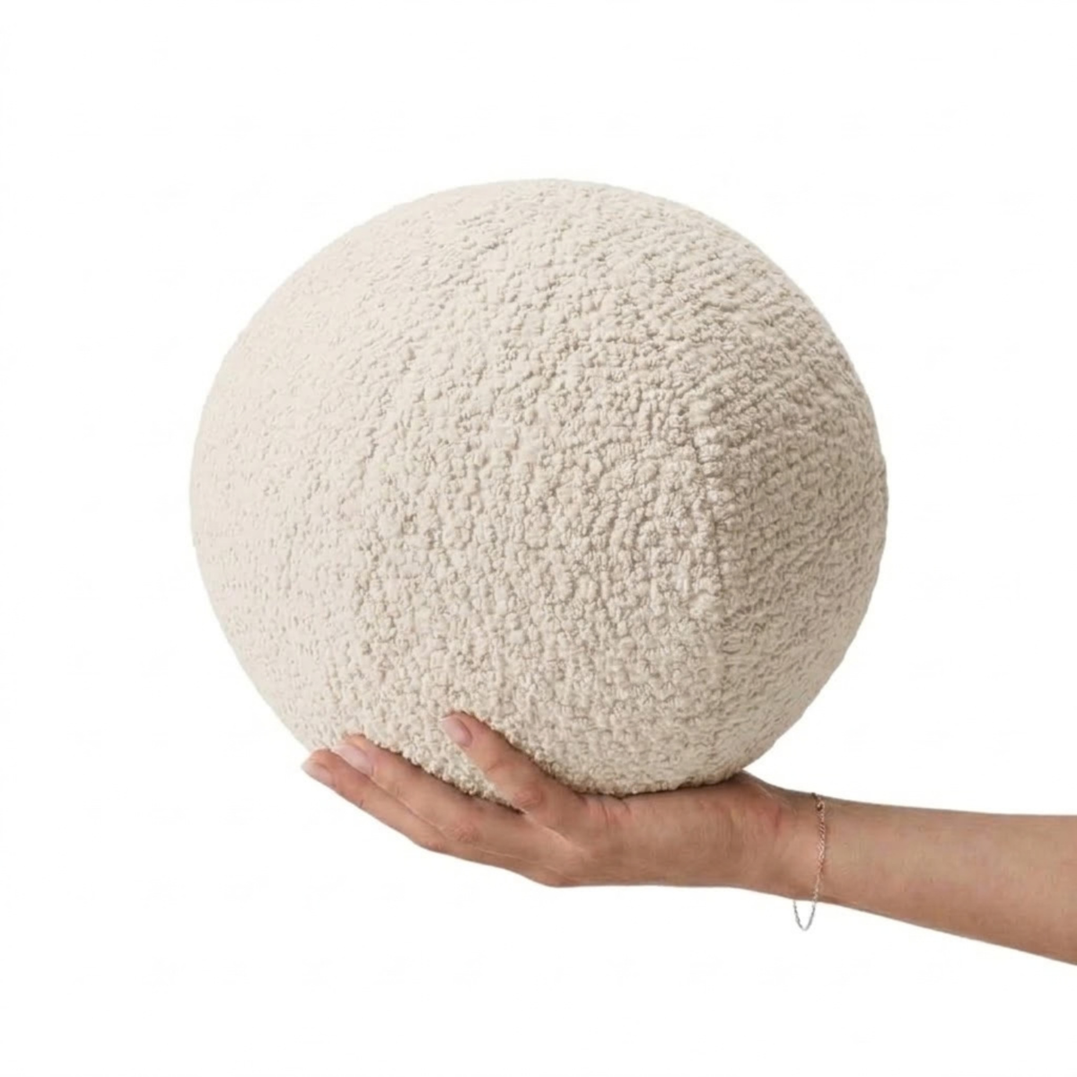 Poduszka BOULI bouclé