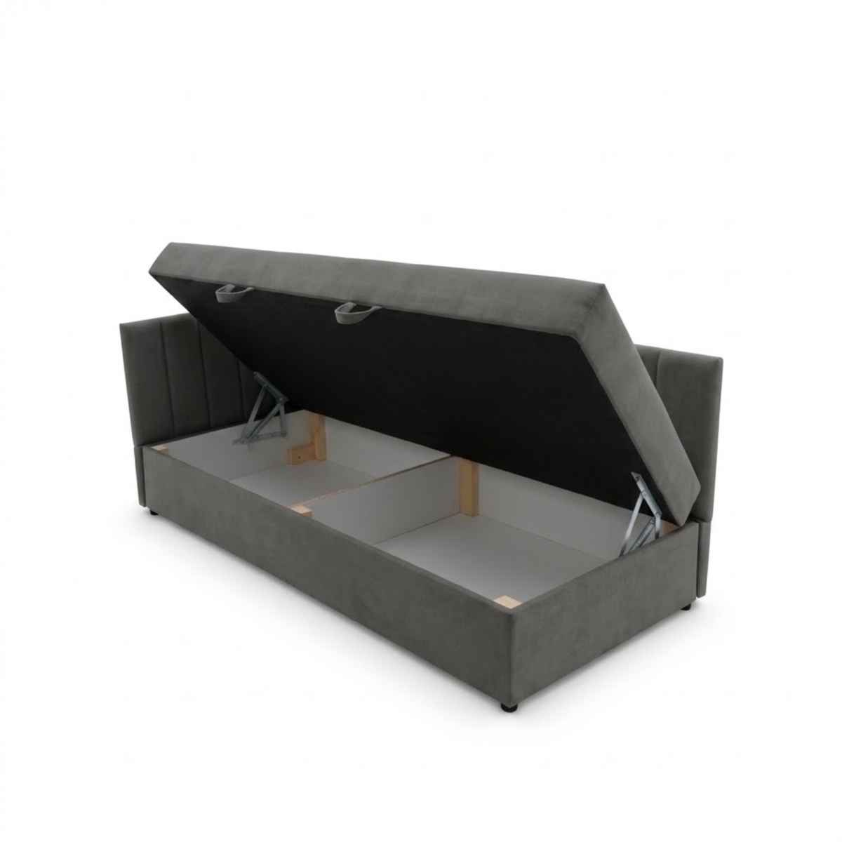 Łóżko LINOR 90x200 L velvet