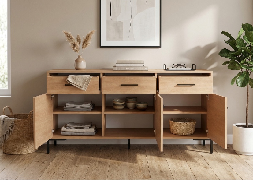 Komoda NORANO 150 cm Dąb artisan