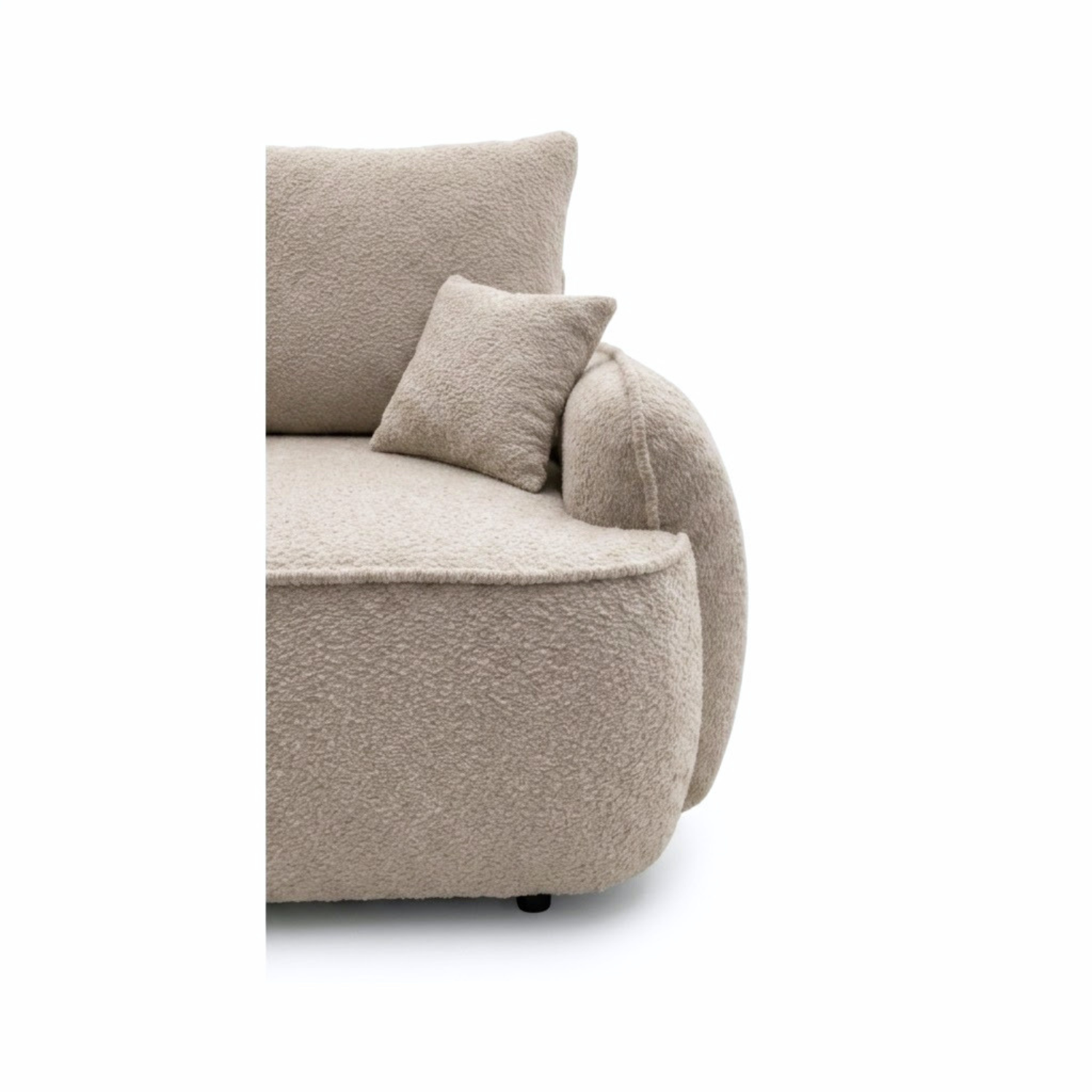Kanapa OVELLA bouclé