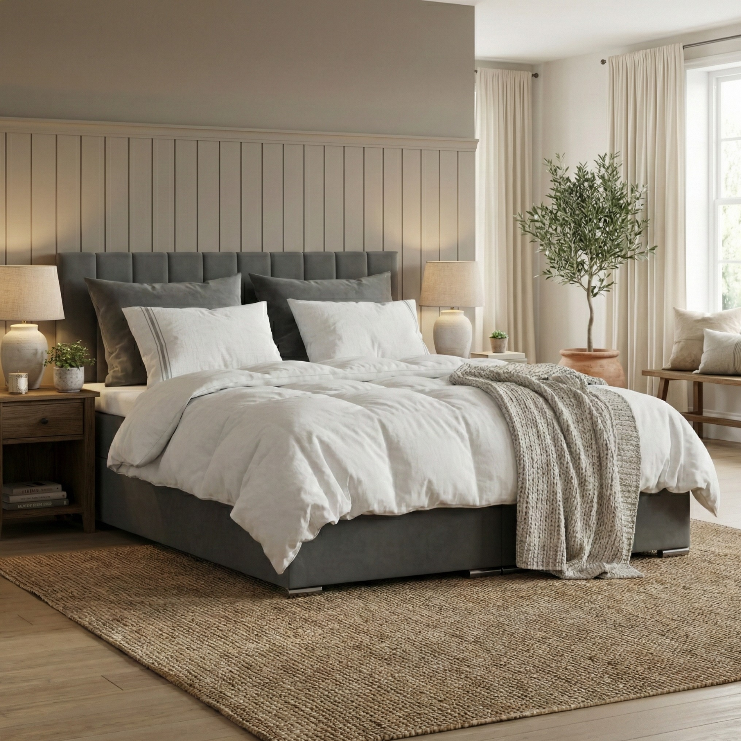 Łóżko AGEN 140x200 velvet