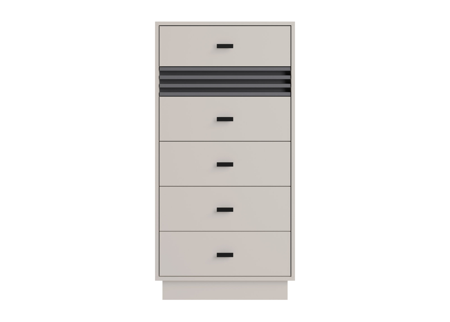 Komoda VELLUTO 60 cm z szufladami Kaszmir