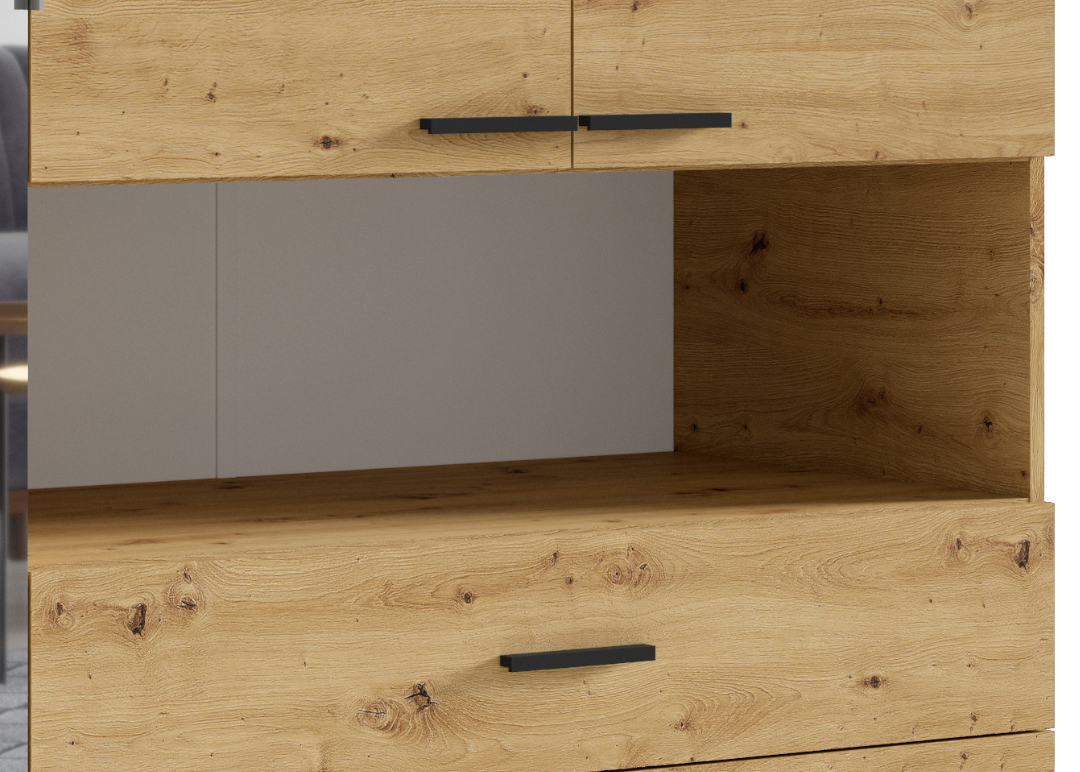 Szafa TILLIO 160 cm Dąb artisan