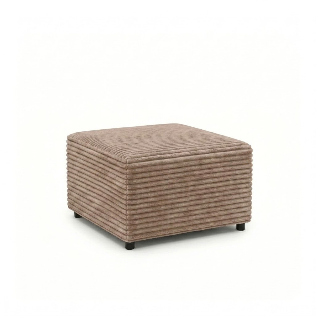 Pufa 70x70 cm gruby sztruks