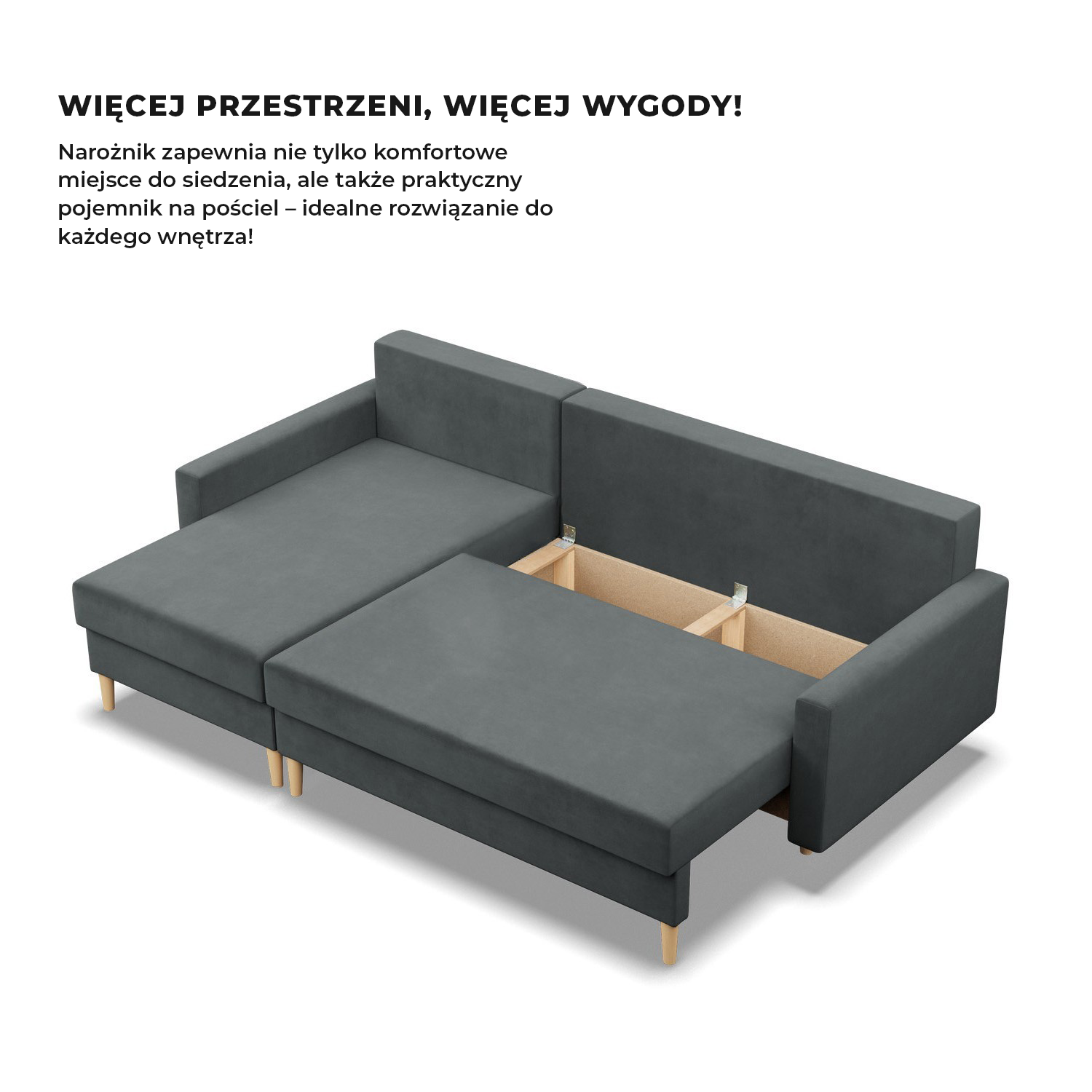 Narożnik BLANK velvet