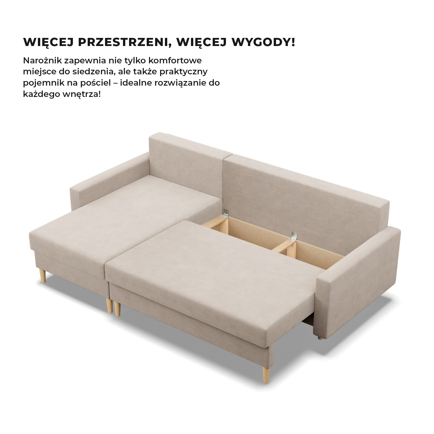 Narożnik BLANK velvet