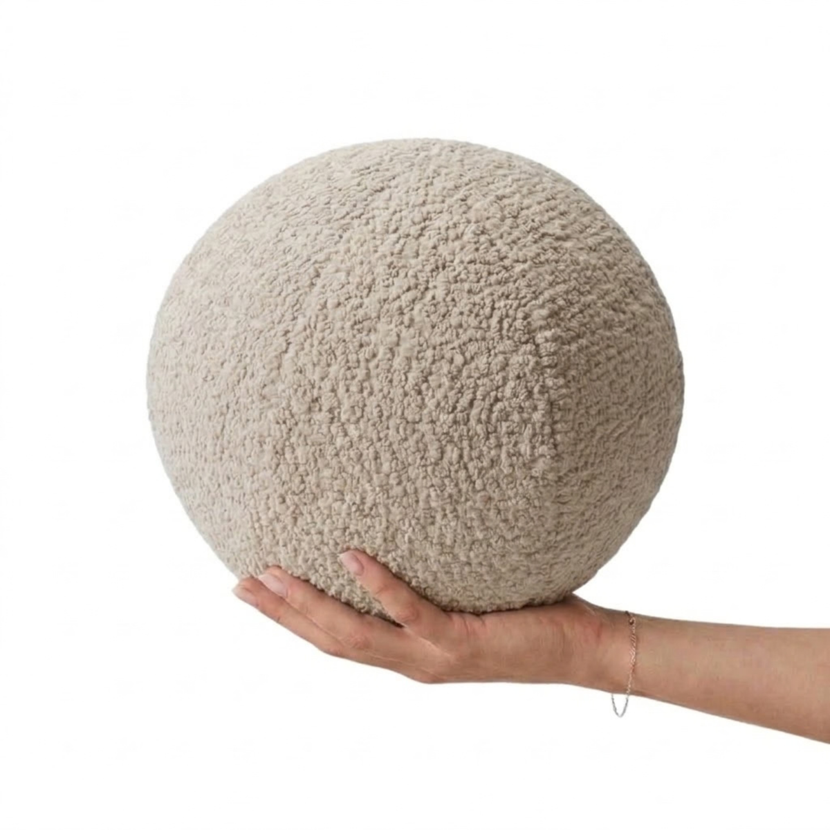 Poduszka BOULI bouclé