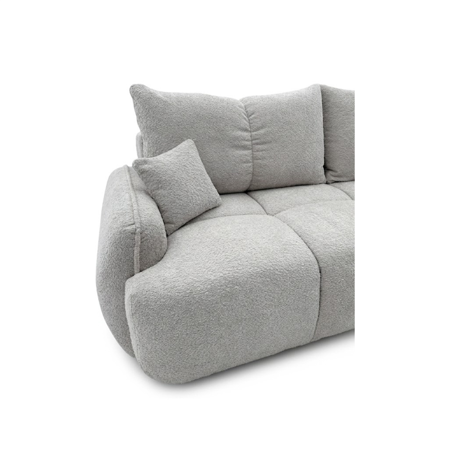 Kanapa LOBINO bouclé