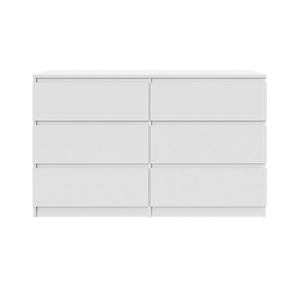 Komoda MODO 100 cm 6 szuflad Biały mat