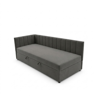 Łóżko LINOR 90x200 L velvet