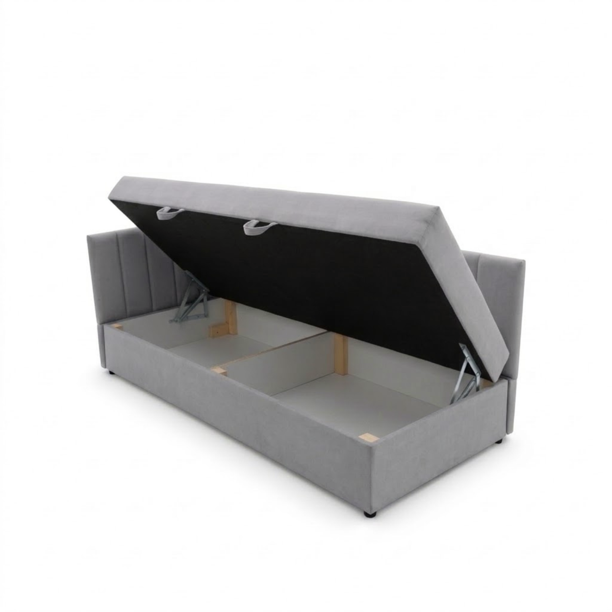 Łóżko LINOR 90x200 L velvet