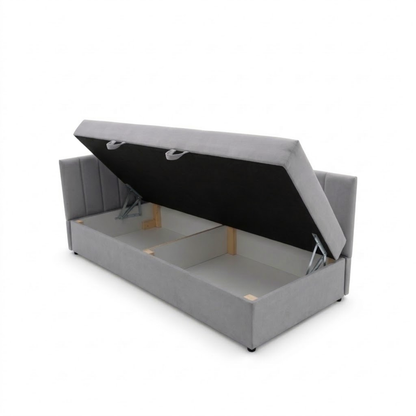 Łóżko LINOR 90x200 L velvet