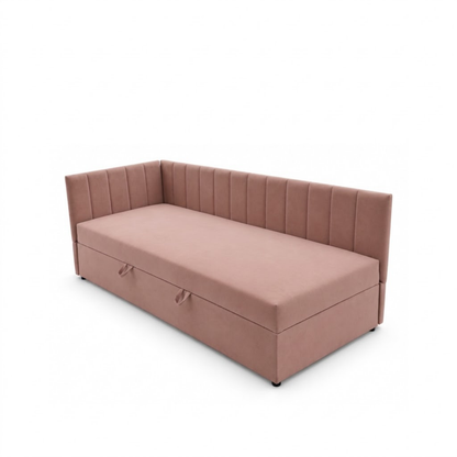 Łóżko LINOR 90x200 L velvet
