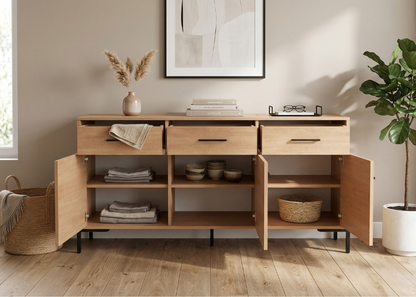 Komoda NORANO 150 cm Dąb artisan