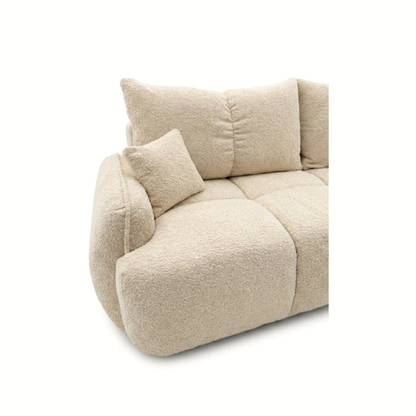 Kanapa LOBINO bouclé