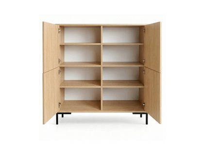 Komoda wysoka NORANO 100 cm Dąb sonoma