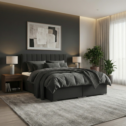 Łóżko AGEN 140x200 plecionka