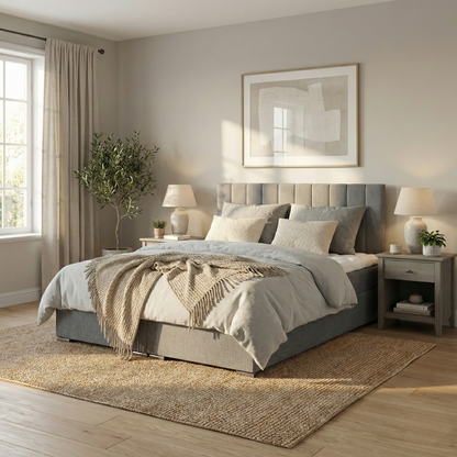 Łóżko AGEN 140x200 plecionka