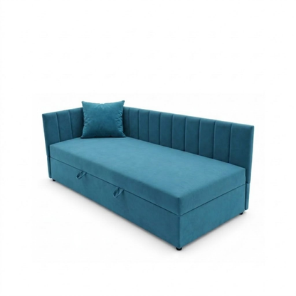 Łóżko LINOR 90x200 L velvet
