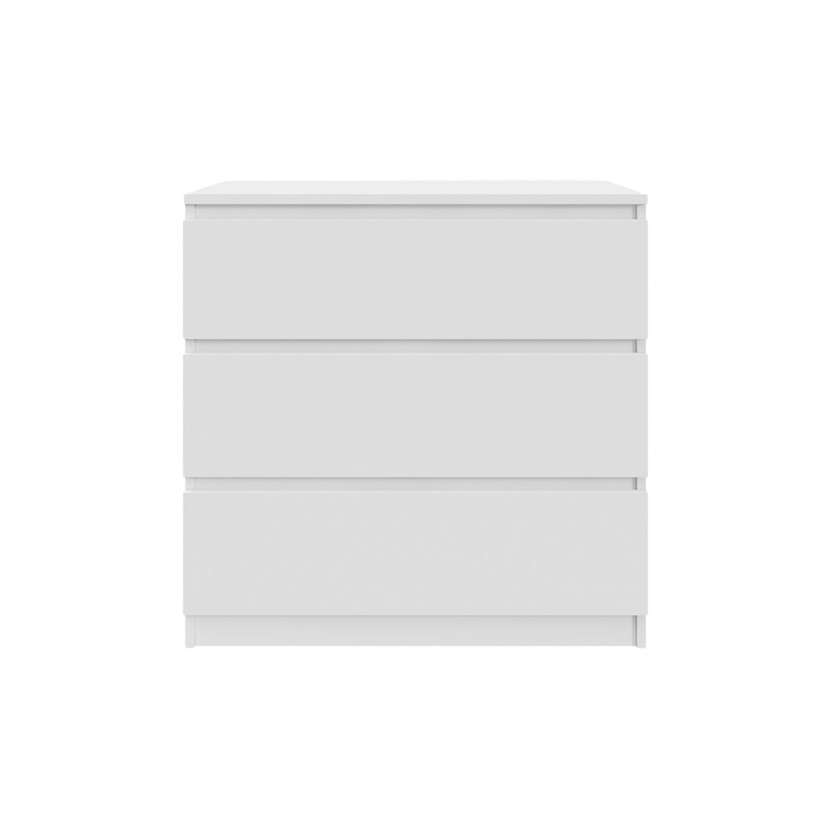 Komoda MODO 80 cm 3 szuflady Biały mat