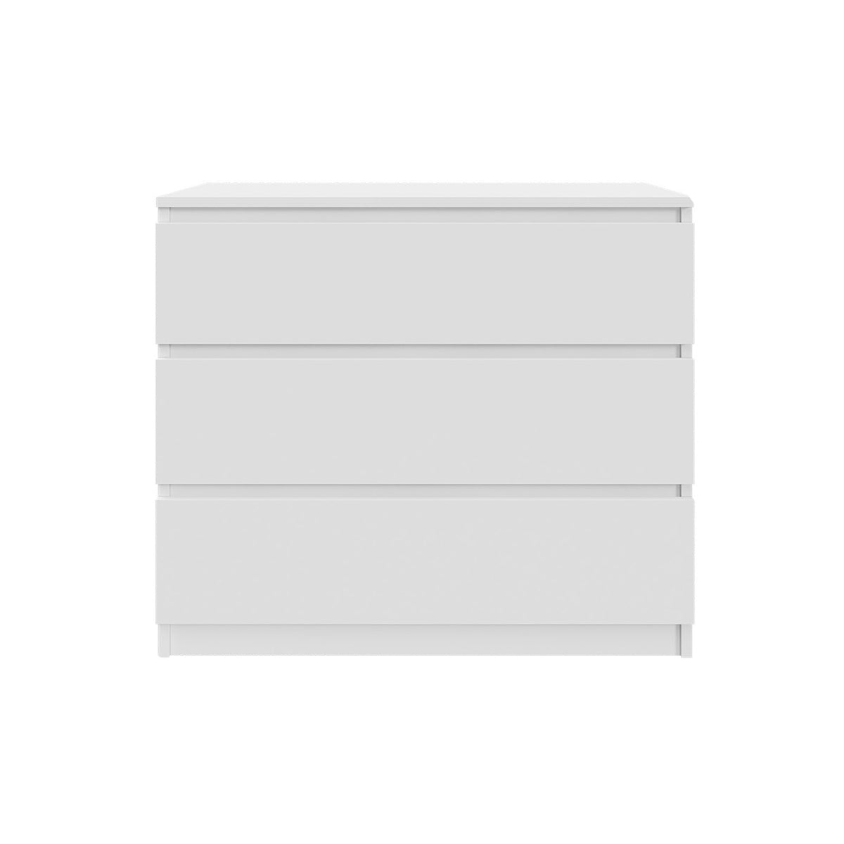 Komoda MODO 90 cm 3 szuflady Biały mat