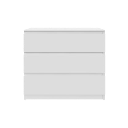 Komoda MODO 90 cm 3 szuflady Biały mat