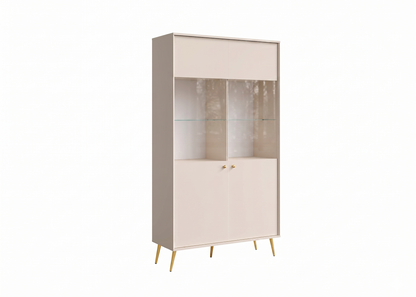 Witryna ETERIS 105 cm Beżowy