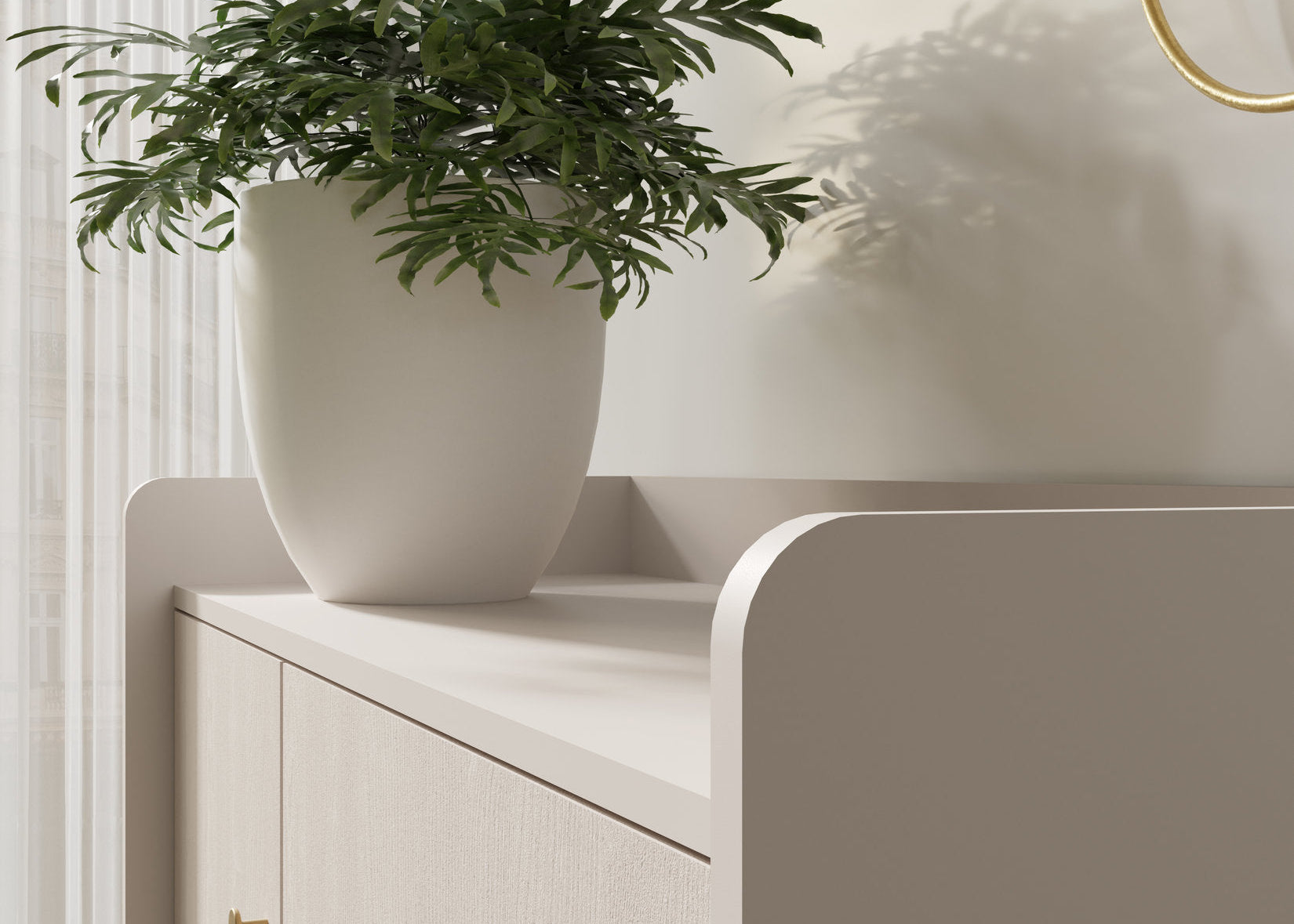 Komoda NORDA 100cm Jasny beż