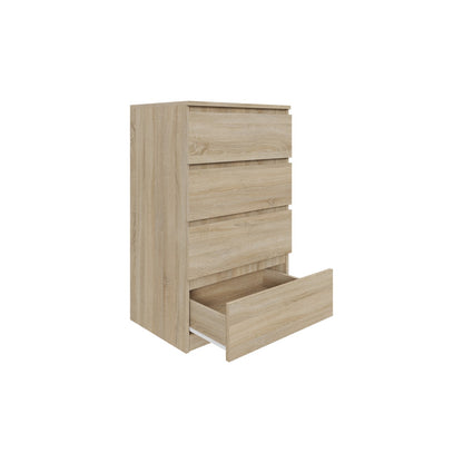Komoda MODO 60 cm 4 szuflady Dąb sonoma