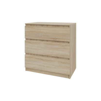 Komoda MODO 70 cm 3 szuflady Dąb sonoma