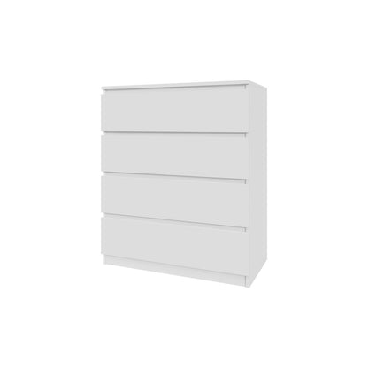 Komoda MODO 80 cm 4 szuflady Biały mat