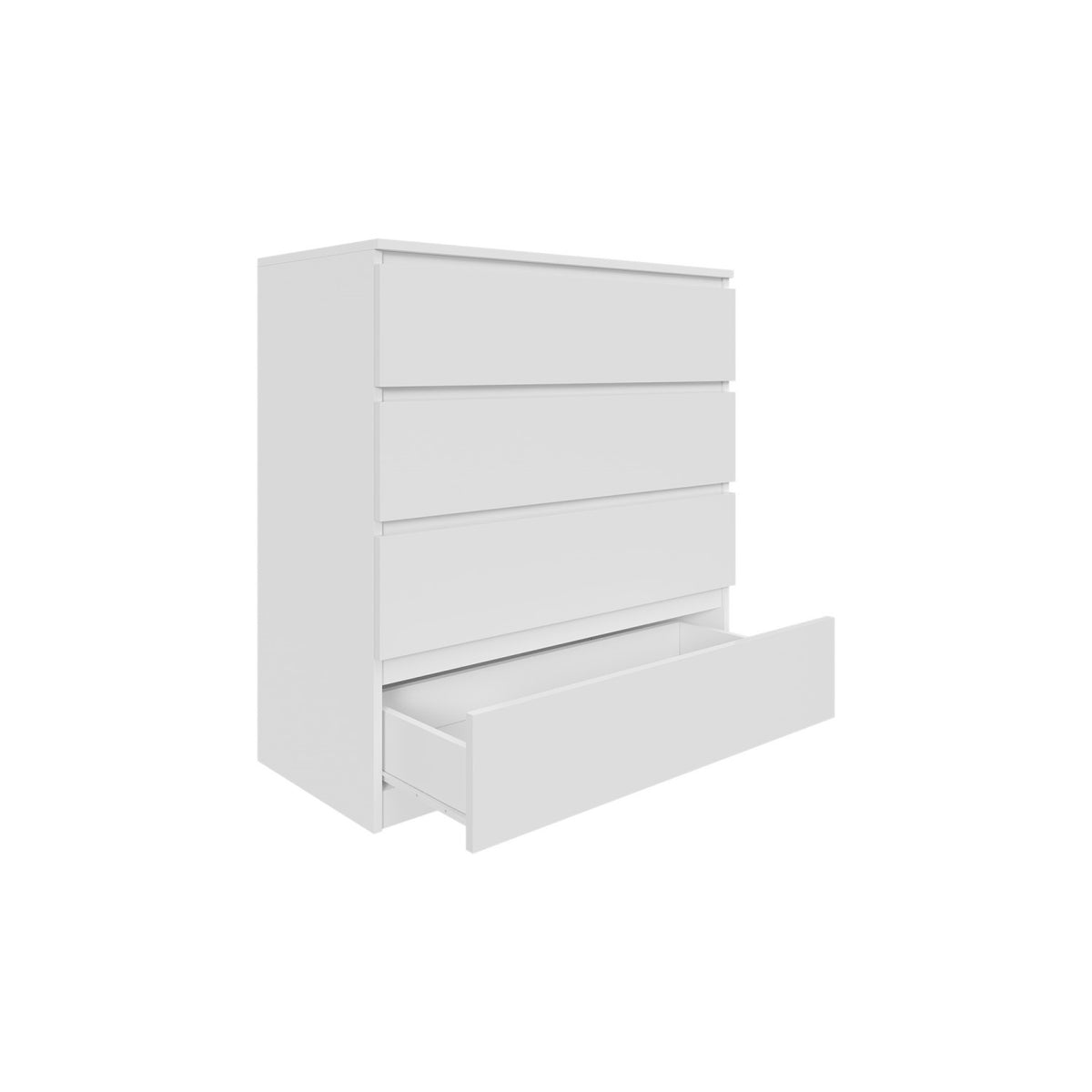Komoda MODO 90 cm 4 szuflady Biały mat