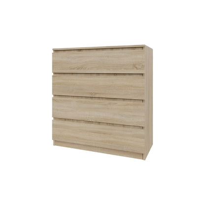 Komoda MODO 90 cm 4 szuflady Dąb sonoma