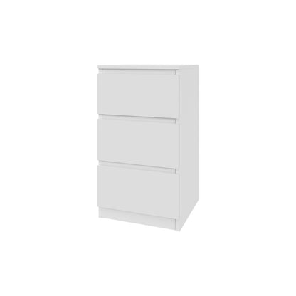 Komoda MODO 40 cm 3 szuflady Biały mat
