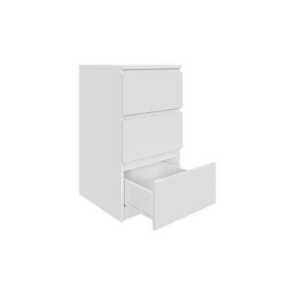 Komoda MODO 40 cm 3 szuflady Biały mat