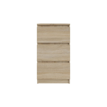 Komoda MODO 40 cm 3 szuflady Dąb sonoma