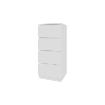 Komoda MODO 40 cm 4 szuflady Biały mat