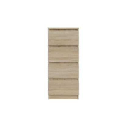 Komoda MODO 40 cm 4 szuflady Dąb sonoma