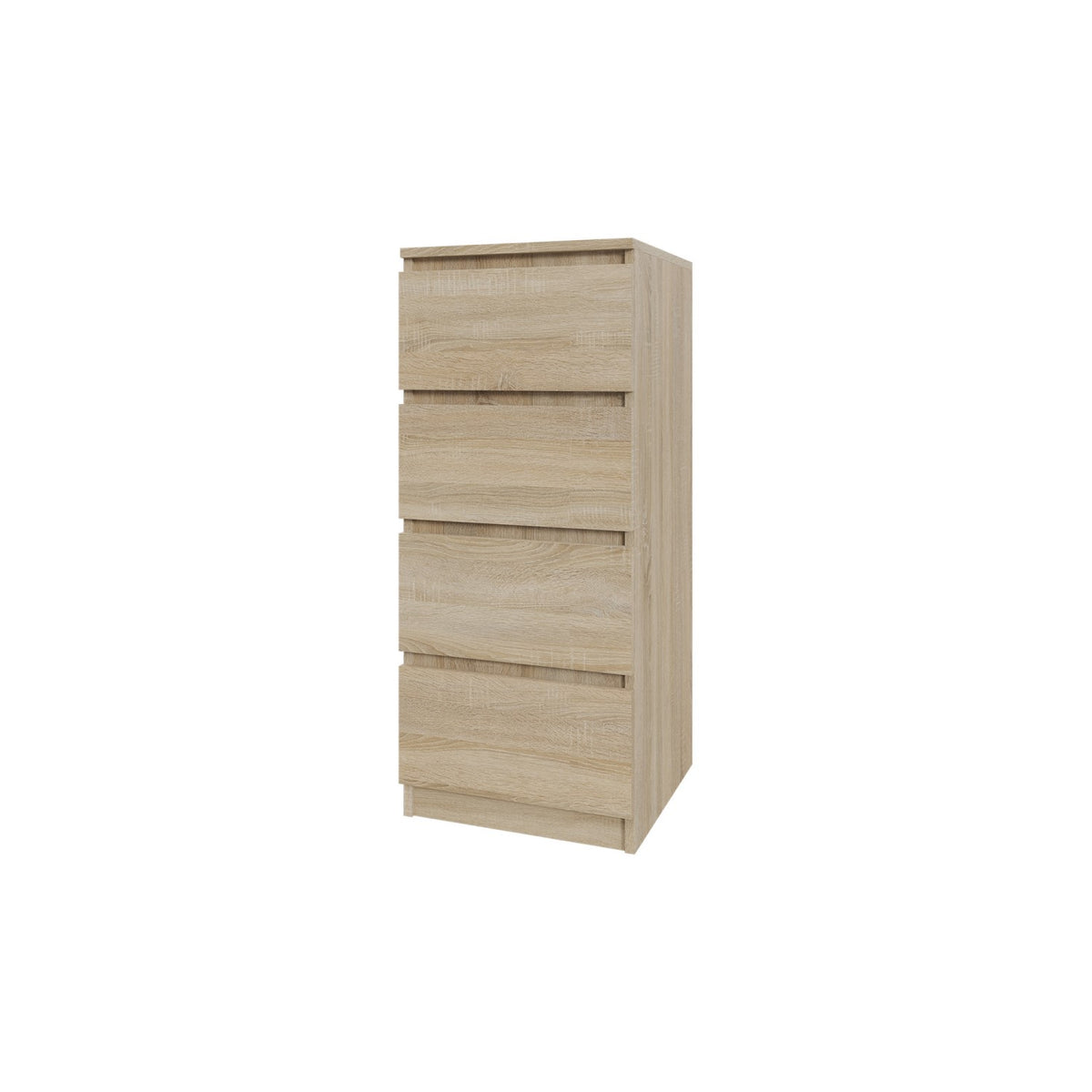 Komoda MODO 40 cm 4 szuflady Dąb sonoma