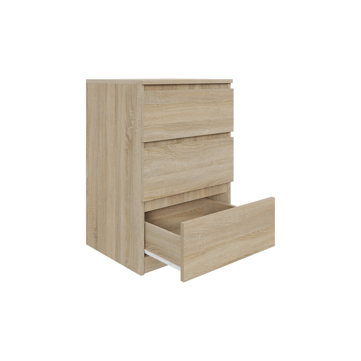 Komoda MODO 50 cm 3 szuflady Dąb sonoma