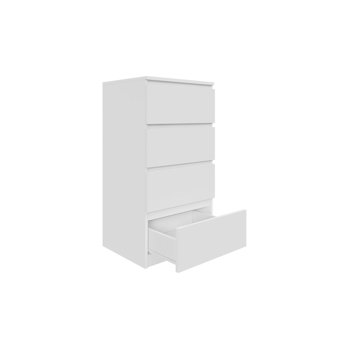 Komoda MODO 50 cm 4 szuflady Biały mat