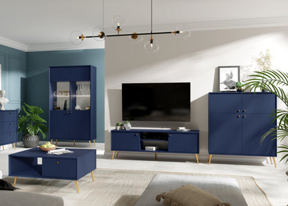 Szafka RTV ETERIS Niebieski