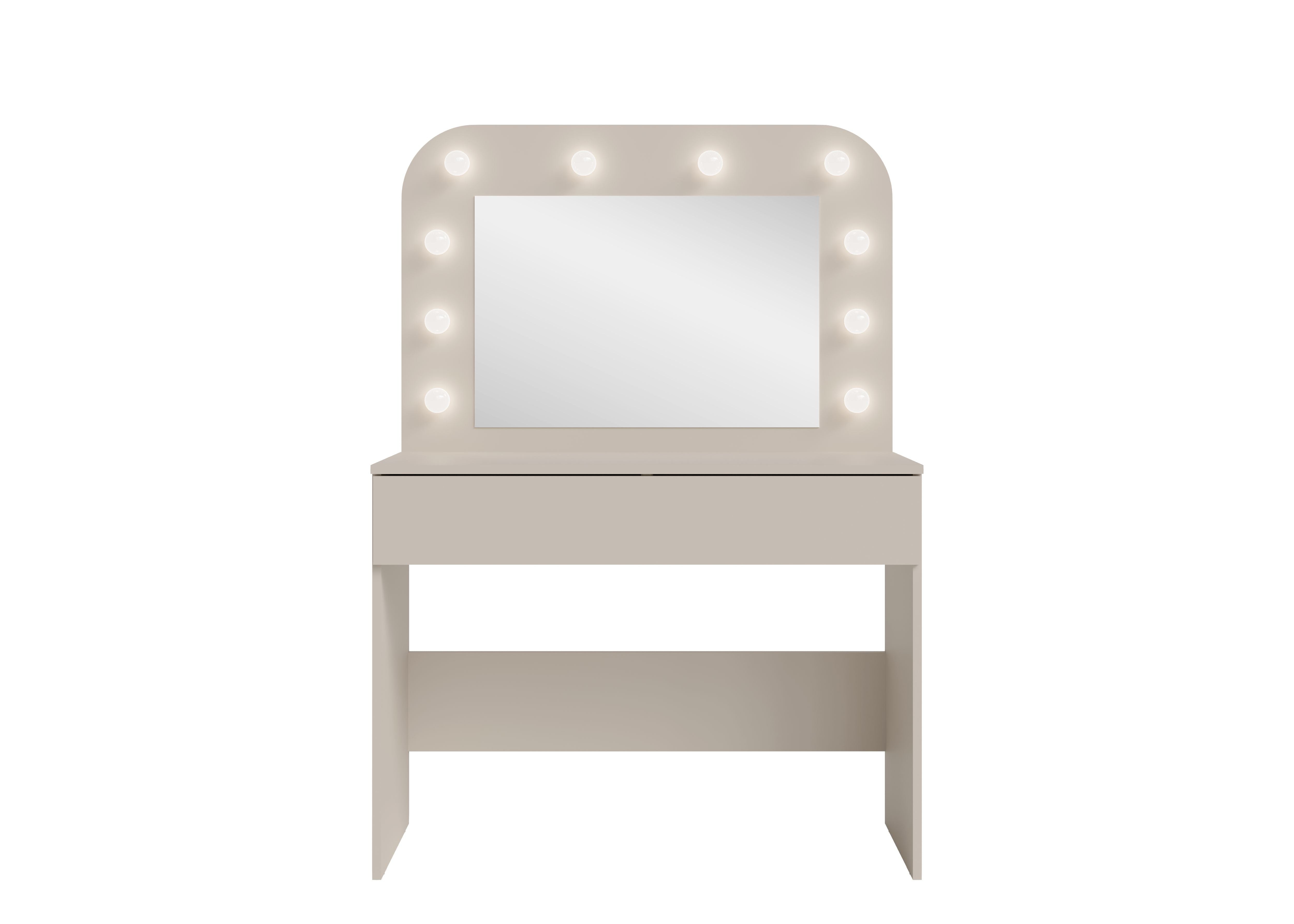 Toaletka z lustrem CASMIA 100 cm Kaszmir