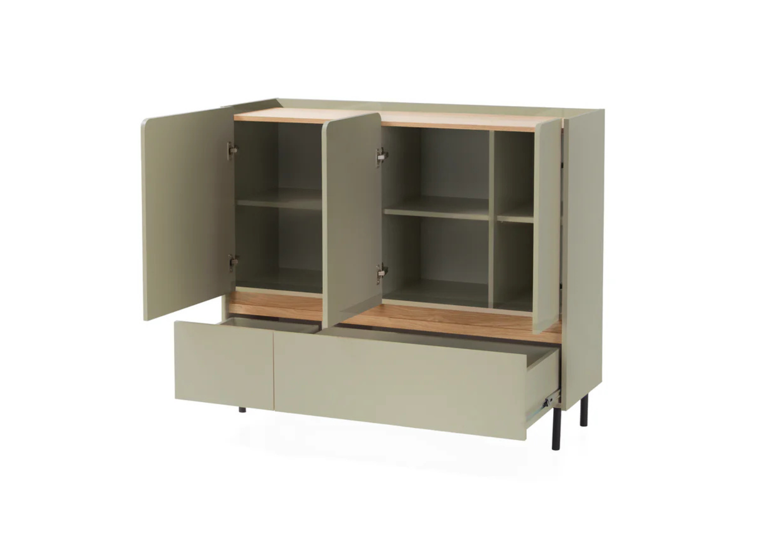 Komoda VALORIA 120 cm Eukaliptus