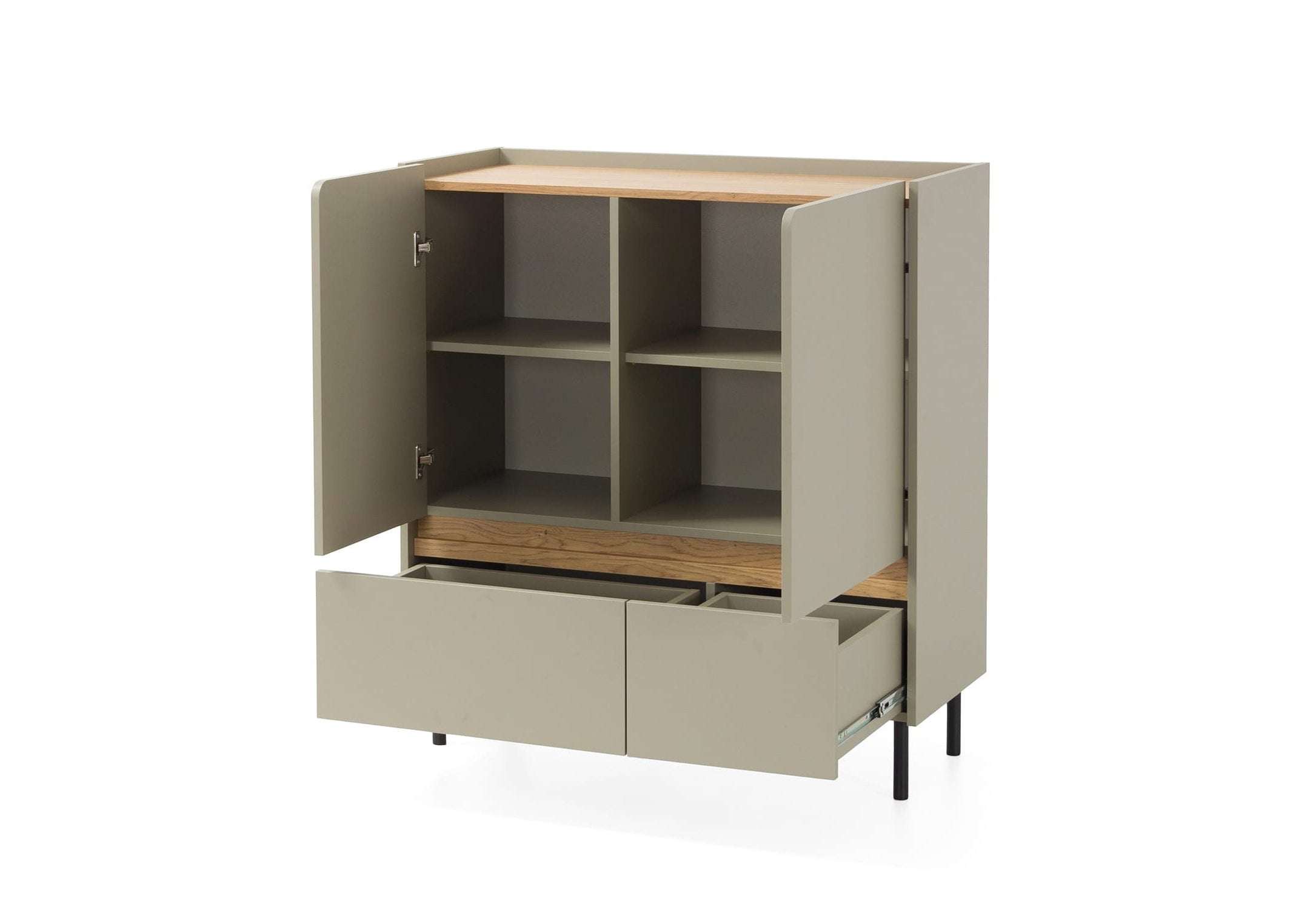 Komoda VALORIA 90 cm Eukaliptus
