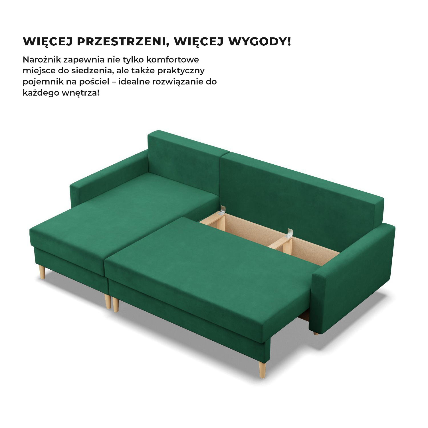 Narożnik BLANK velvet