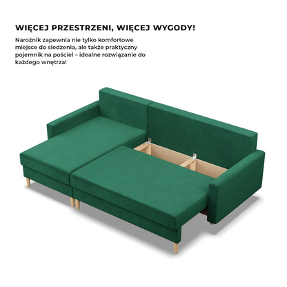 Narożnik BLANK velvet