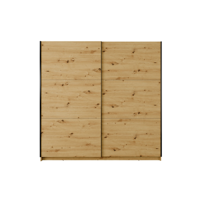 Szafa przesuwna ZAIDA 200 cm Dąb artisan